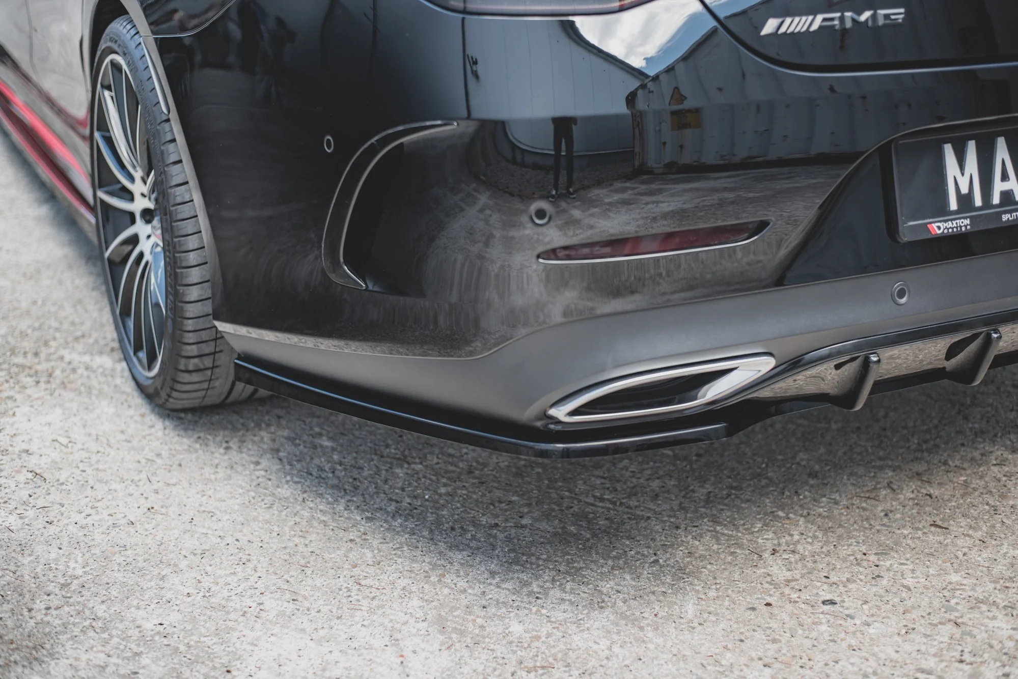 CENTRAL REAR SPLITTER MERCEDES-BENZ CLS AMG-LINE C257 - Image 3
