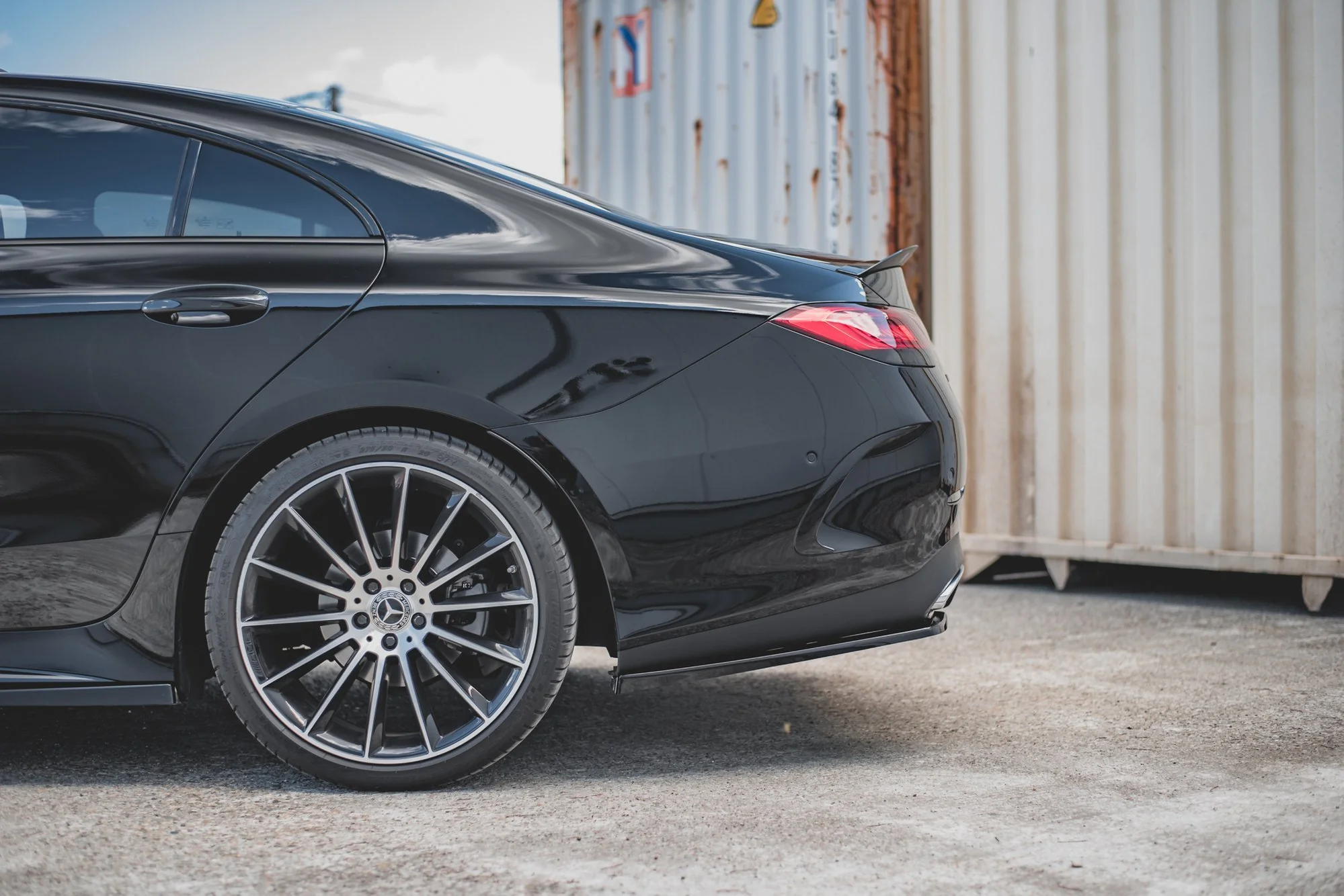 CENTRAL REAR SPLITTER MERCEDES-BENZ CLS AMG-LINE C257 - Image 4