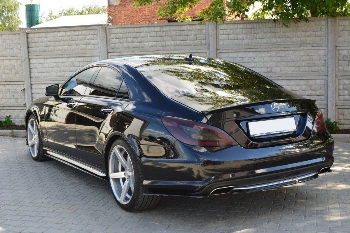 CENTRAL REAR SPLITTER MERCEDES CLS C218 (WITHOUT A VERTICAL BAR) AMG LINE - Image 3