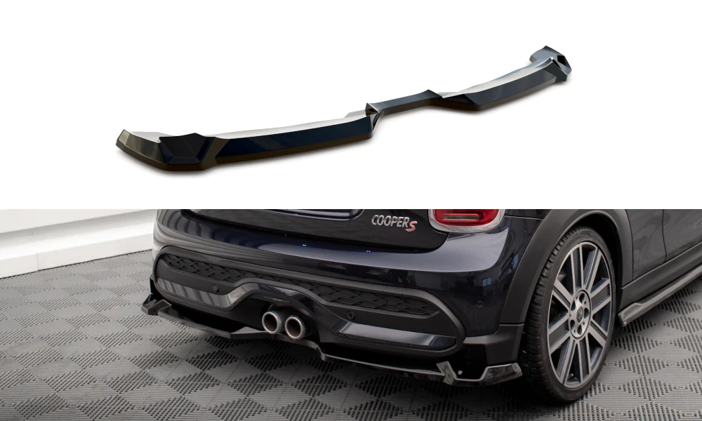 CENTRAL REAR SPLITTER MINI COOPER S F56 FACELIFT