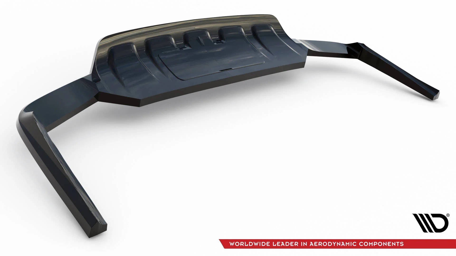 CENTRAL REAR SPLITTER (WITH VERTICAL BARS) AUDI Q7 MK2 - Image 6