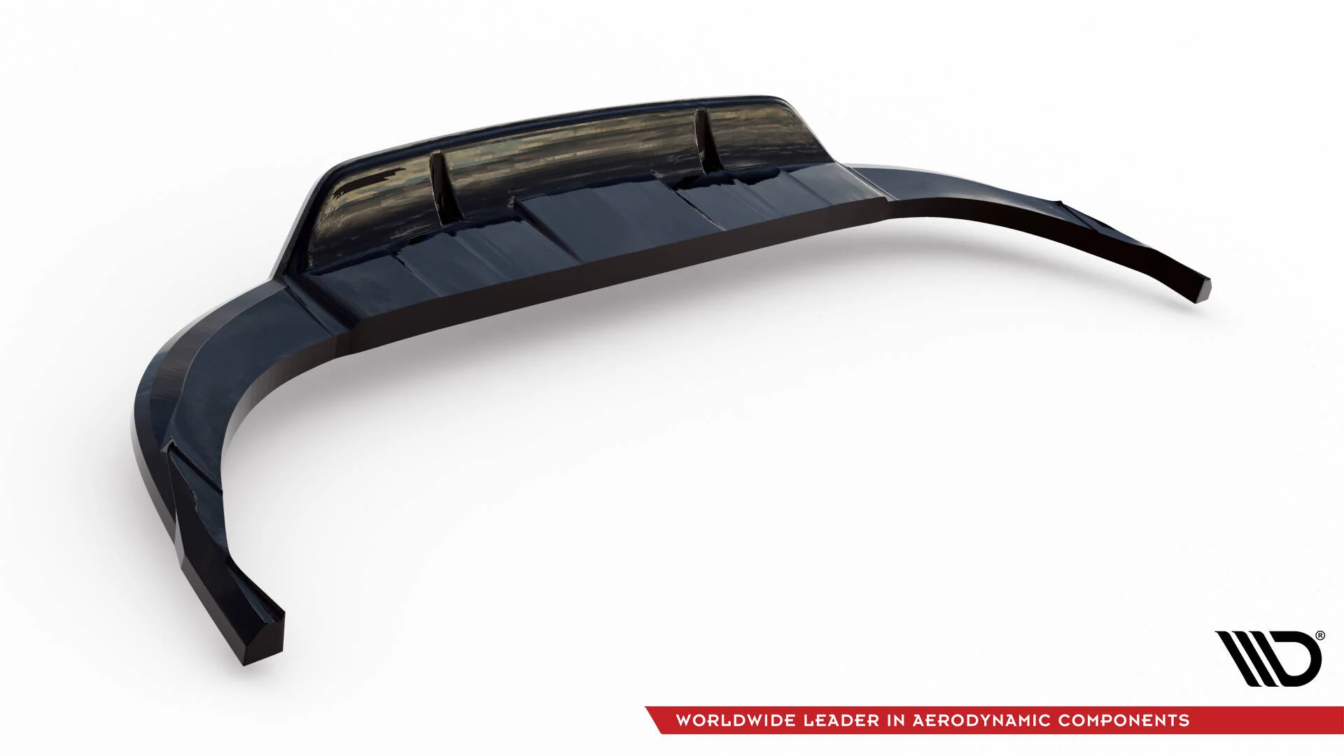 CENTRAL REAR SPLITTER (WITH VERTICAL BARS) AUDI Q8 S-LINE MK1 - Image 5