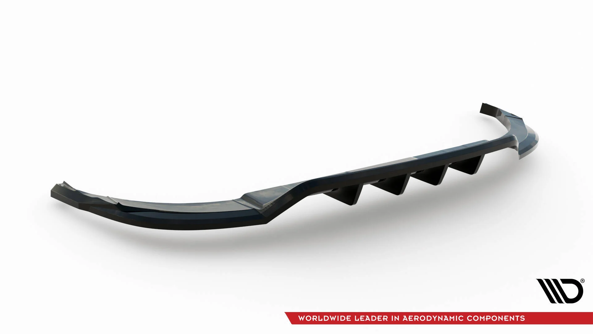 CENTRAL REAR SPLITTER (WITH VERTICAL BARS) AUDI Q8 S-LINE MK1 - Image 6
