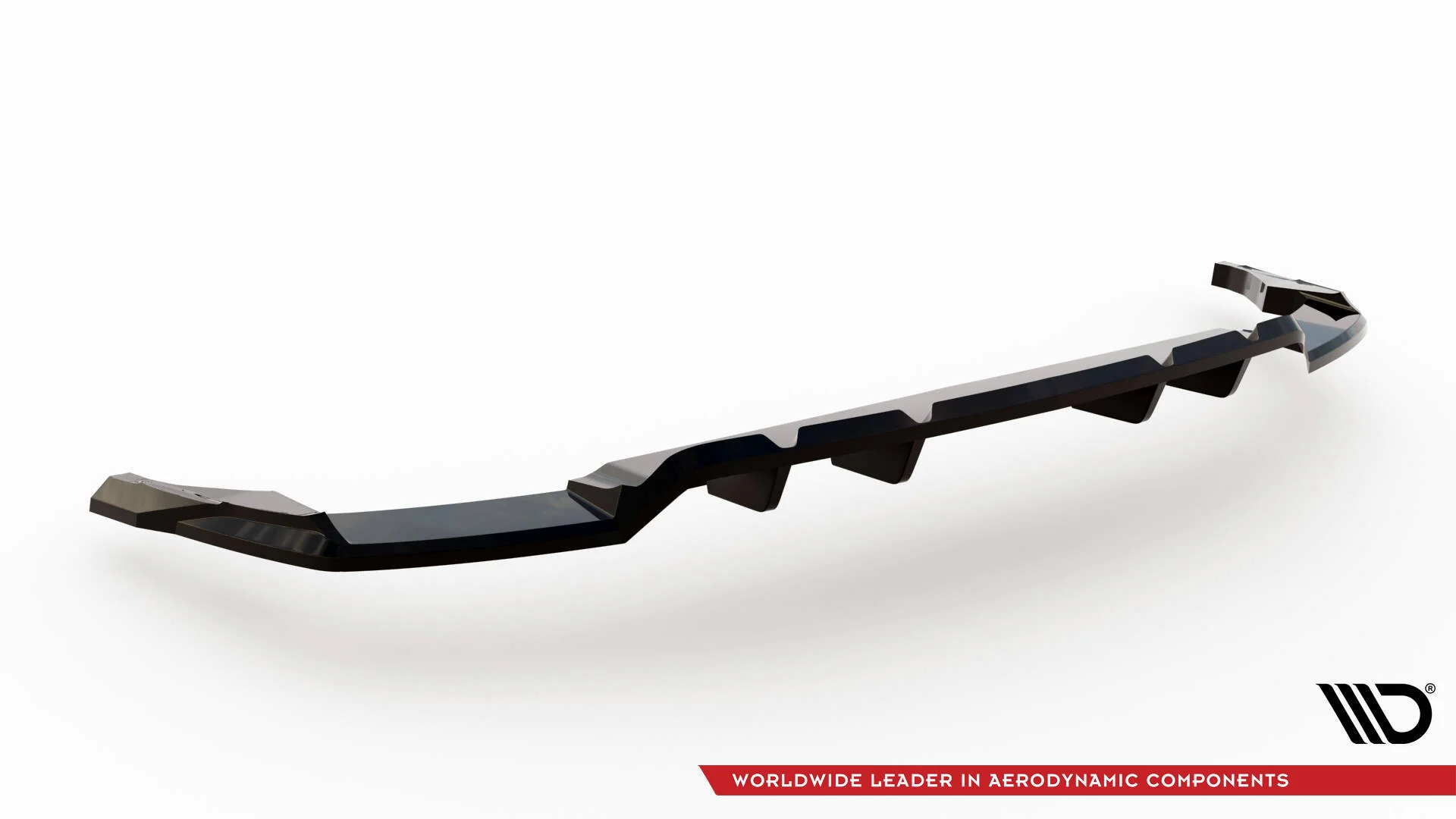 CENTRAL REAR SPLITTER (WITH VERTICAL BARS) AUDI SQ8 / Q8 S-LINE MK1 FACELIFT - Image 5