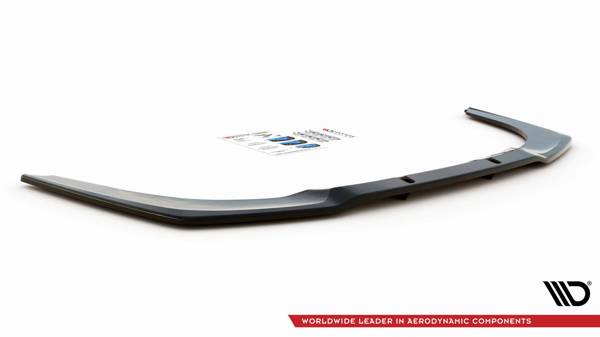 CENTRAL REAR SPLITTER (WITH VERTICAL BARS) BMW 8 GRAN COUPE M-PACK G16 - Image 6