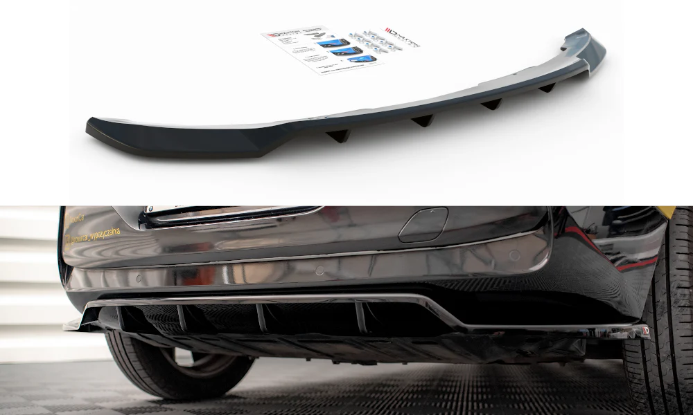 CENTRAL REAR SPLITTER (WITH VERTICAL BARS) BMW I3 MK1 FACELIFT