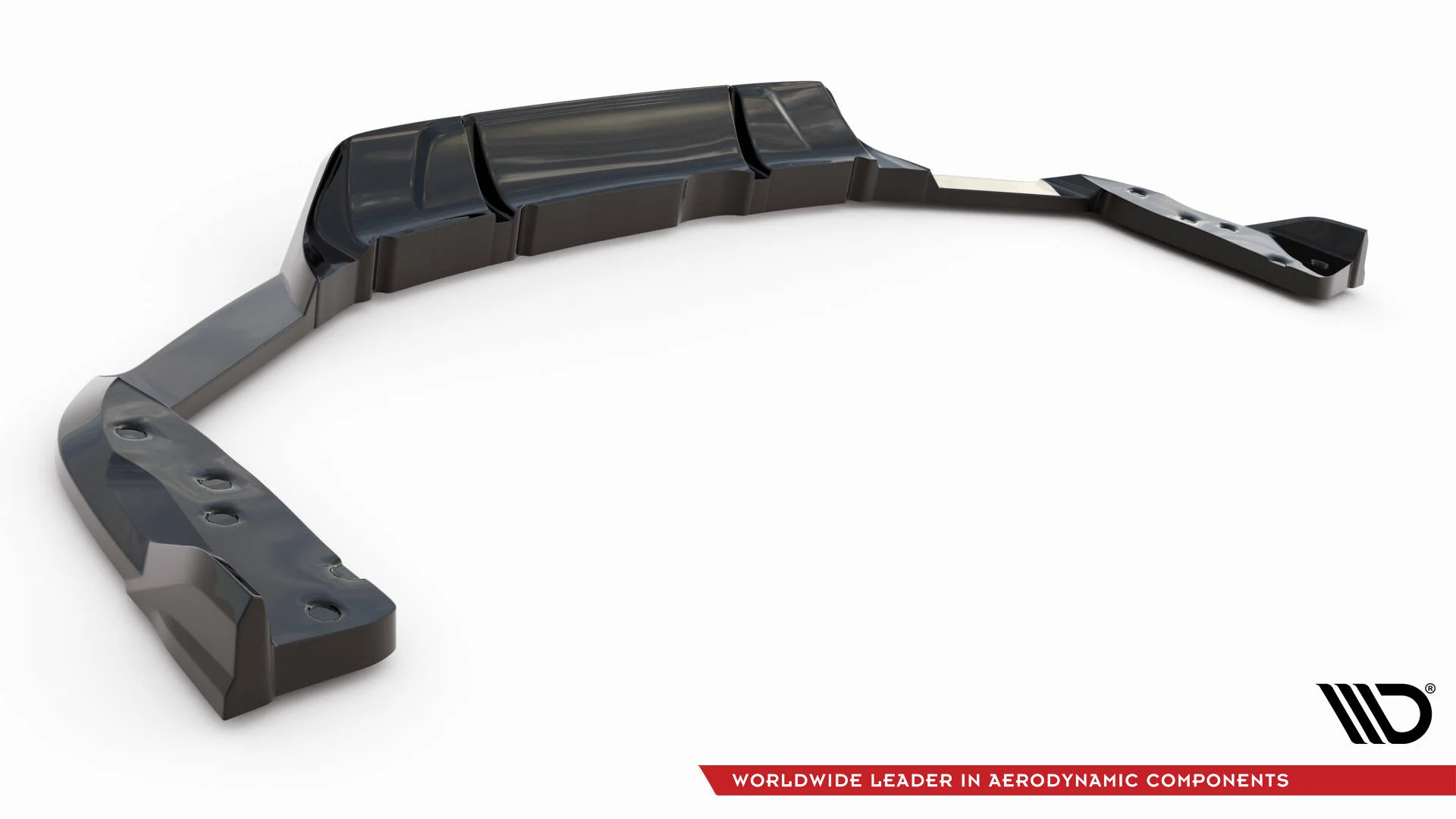 CENTRAL REAR SPLITTER (WITH VERTICAL BARS) BMW X6 M F96 / F96 Facelift - Image 11