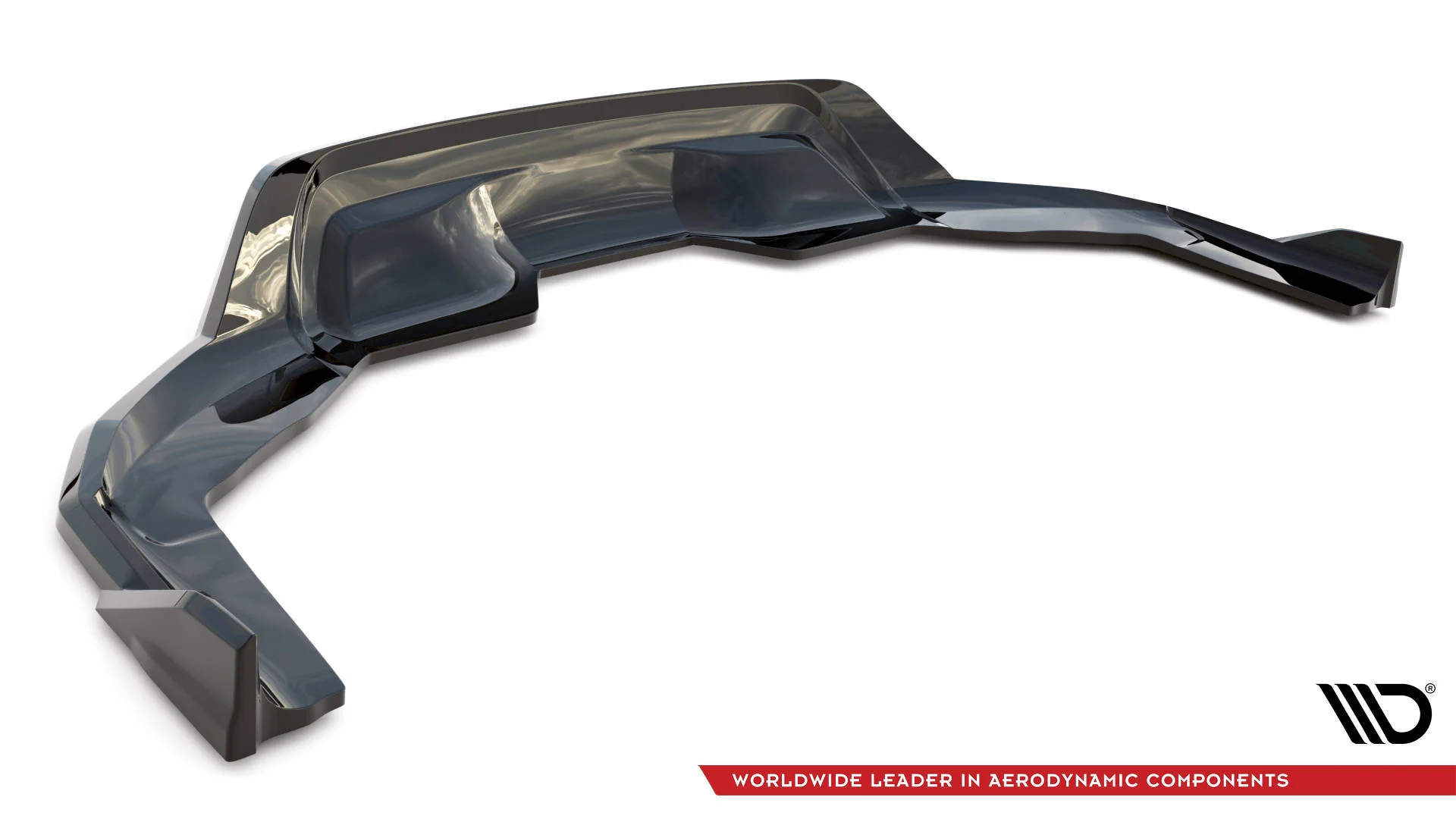 CENTRAL REAR SPLITTER (WITH VERTICAL BARS) BMW X6 M-PACK F16 - Image 8