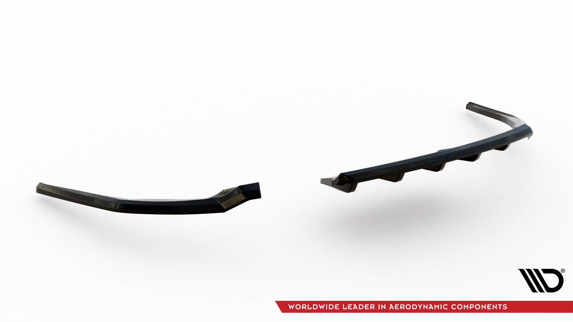 CENTRAL REAR SPLITTER (WITH VERTICAL BARS) JAGUAR XE X760 FACELIFT - Image 8