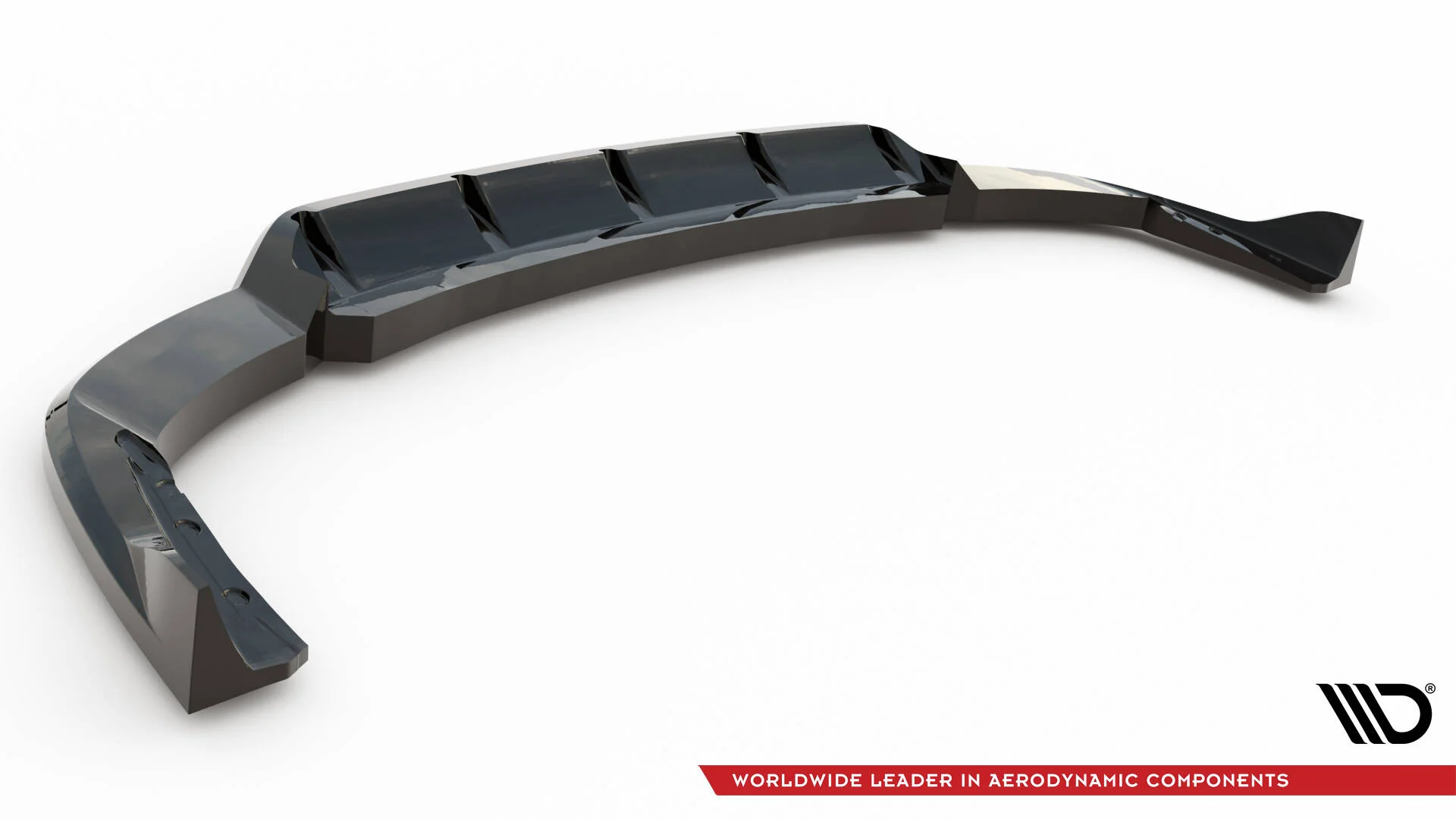 CENTRAL REAR SPLITTER (WITH VERTICAL BARS) MASERATI GRECALE GT / MODENA MK1 - Image 5