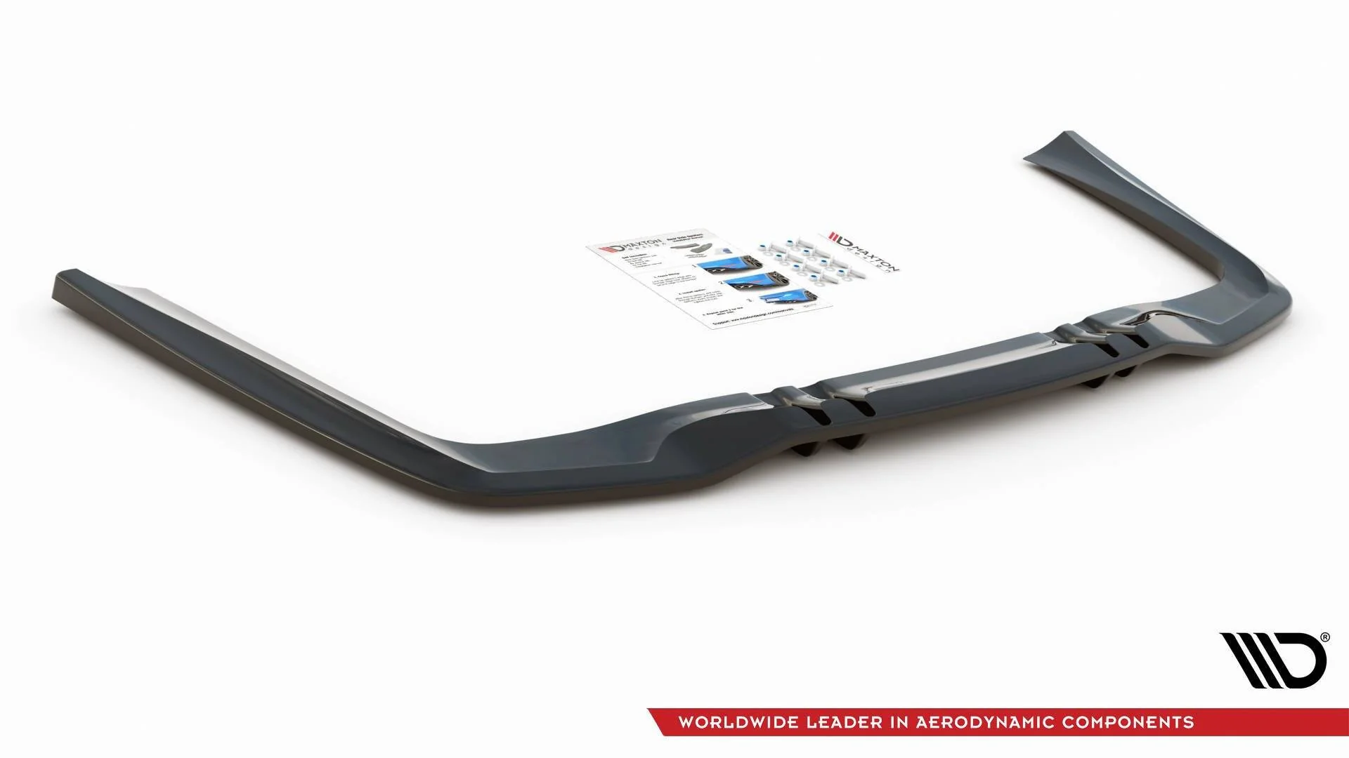 CENTRAL REAR SPLITTER (WITH VERTICAL BARS) MERCEDES-AMG 53 4 DOOR COUPE - Image 4