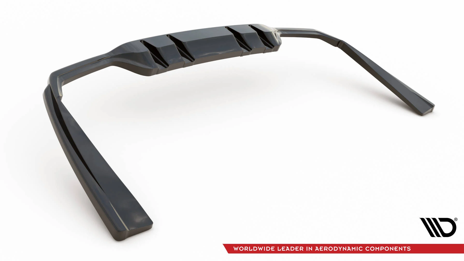 CENTRAL REAR SPLITTER (WITH VERTICAL BARS) MERCEDES-AMG C 43 SEDAN W205 FACELIFT - Image 5
