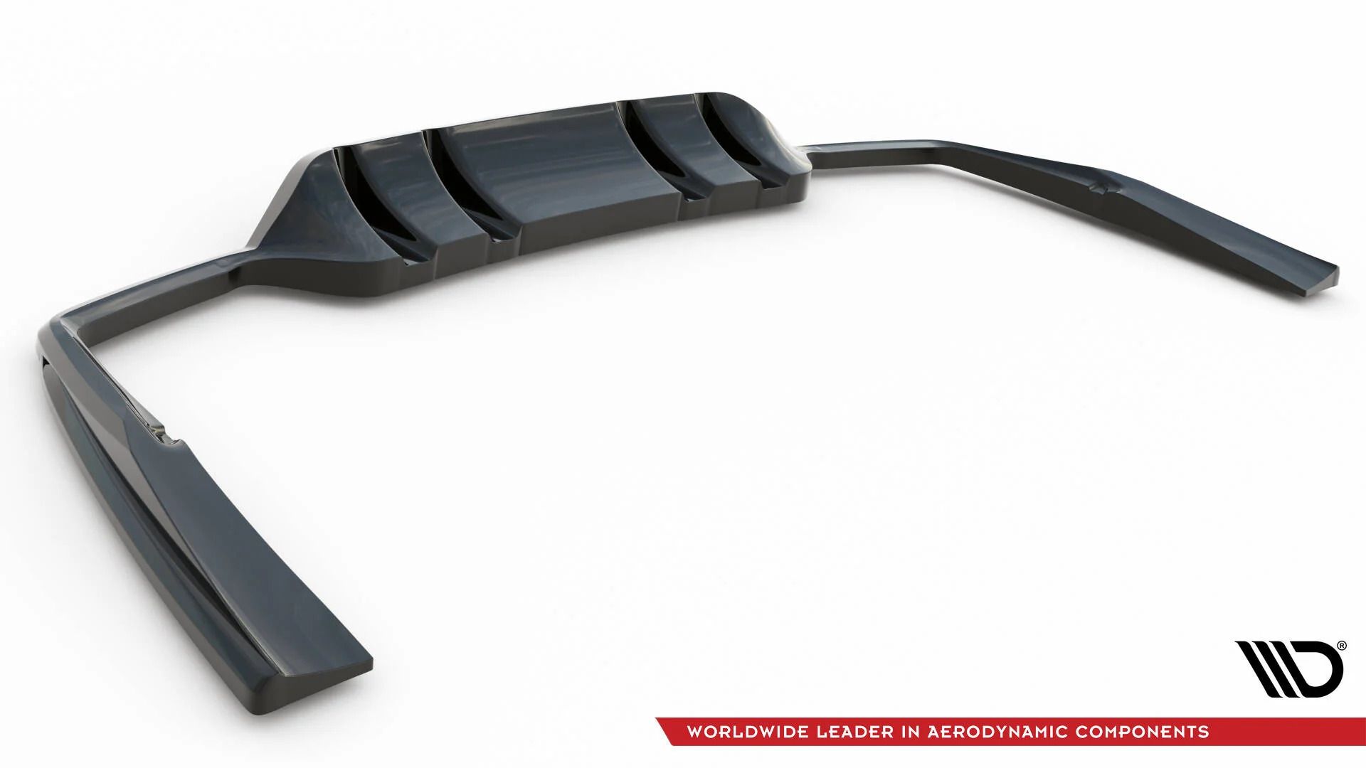 CENTRAL REAR SPLITTER (WITH VERTICAL BARS) MERCEDES-AMG C43 COUPE C205 FACELIFT - Image 7