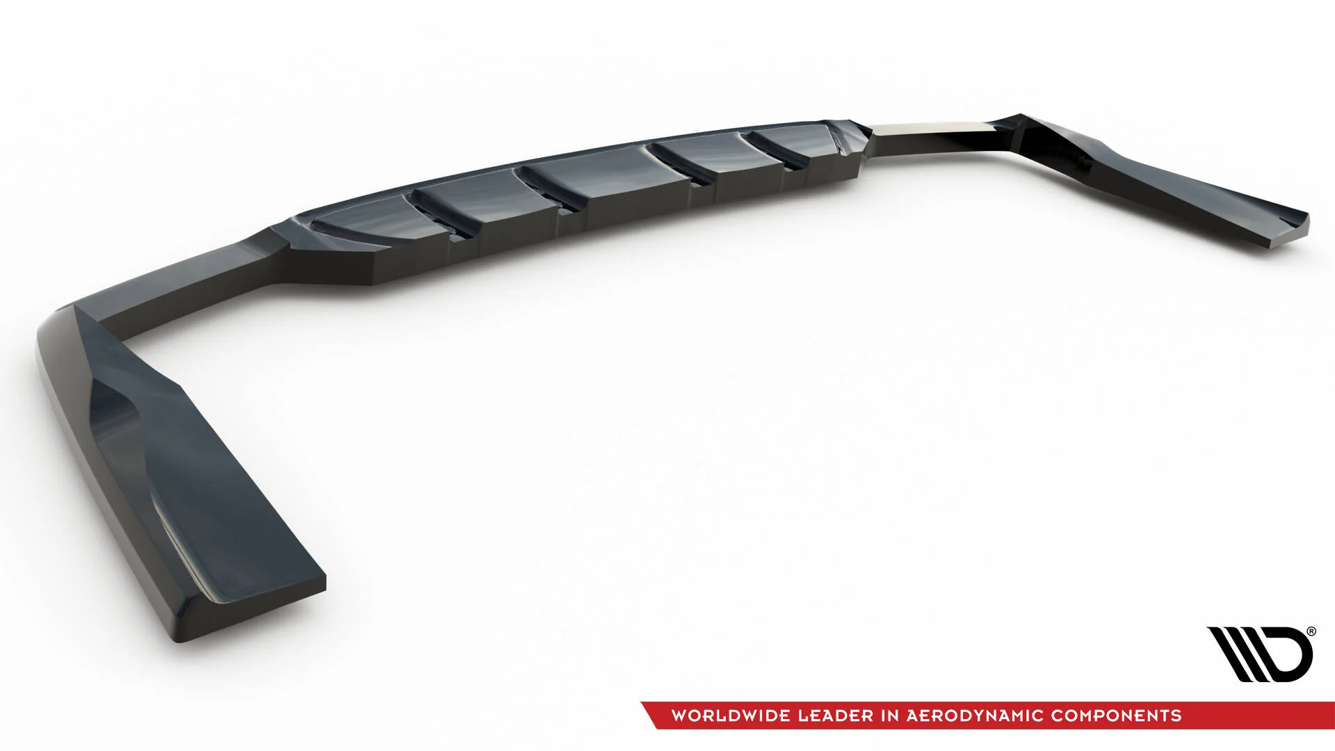 CENTRAL REAR SPLITTER (WITH VERTICAL BARS) MERCEDES-AMG GLC 63 COUPE C253 FACELIFT - Image 5