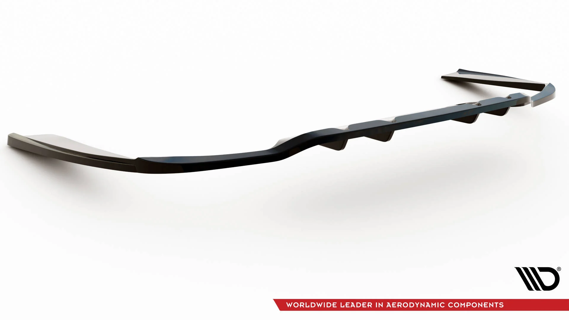 CENTRAL REAR SPLITTER (WITH VERTICAL BARS) MERCEDES-BENZ C AMG-LINE W205 FACELIFT - Image 6