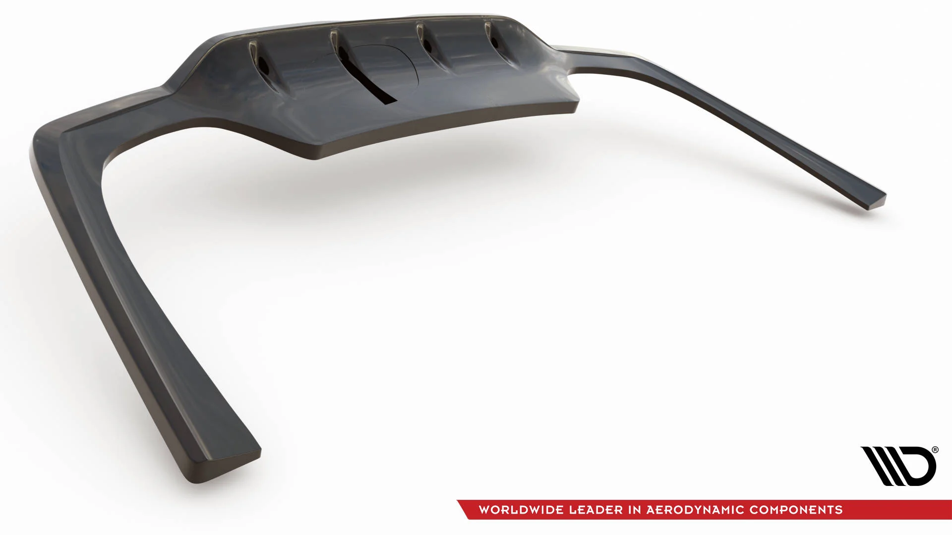 CENTRAL REAR SPLITTER (WITH VERTICAL BARS) MERCEDES-BENZ C AMG-LINE W206 - Image 7