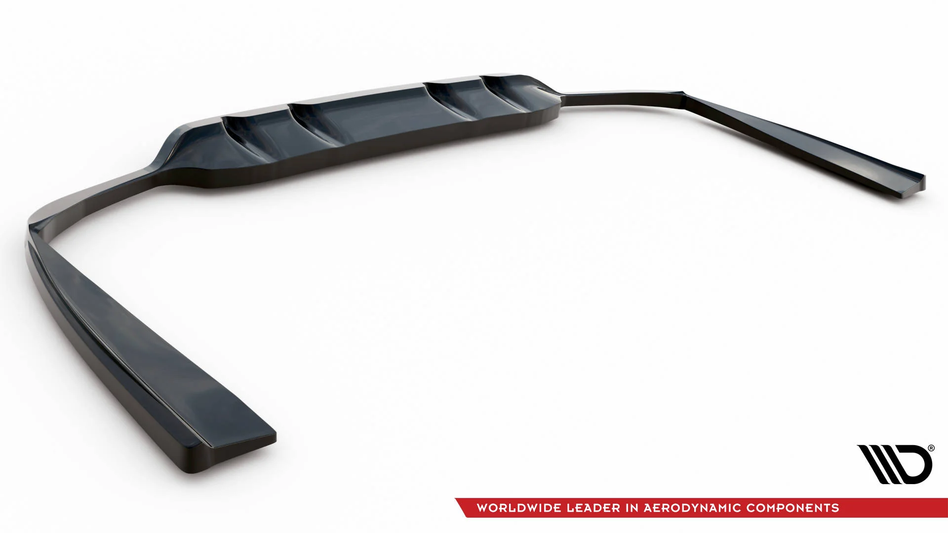 CENTRAL REAR SPLITTER (WITH VERTICAL BARS) MERCEDES-BENZ C COUPE AMG-LINE C205 FACELIFT - Image 7