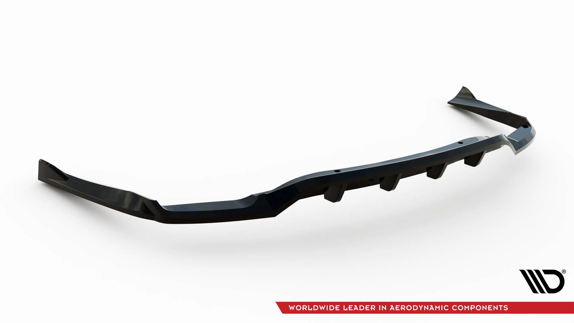 CENTRAL REAR SPLITTER (WITH VERTICAL BARS) MERCEDES-BENZ CLA C117 FACELIFT - Image 7
