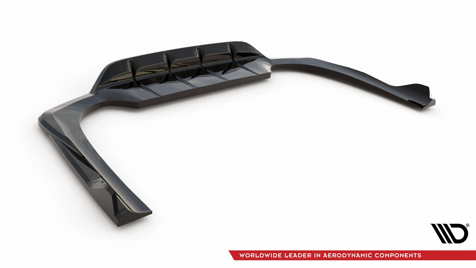 CENTRAL REAR SPLITTER (WITH VERTICAL BARS) MERCEDES-BENZ E AMG-LINE W214 - Image 7