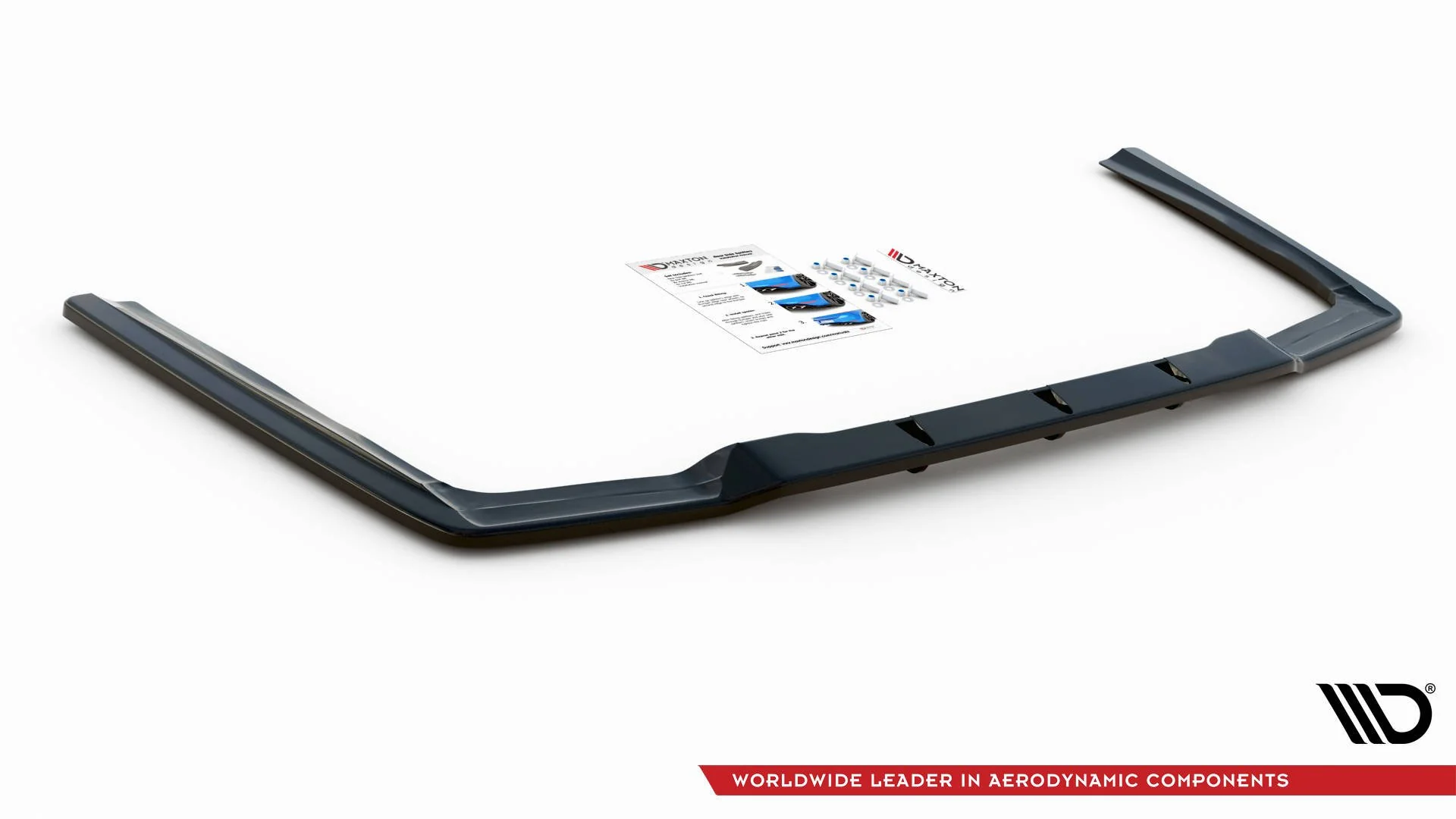 CENTRAL REAR SPLITTER (WITH VERTICAL BARS) MERCEDES-BENZ E63 AMG SEDAN W212 FACELIFT - Image 7