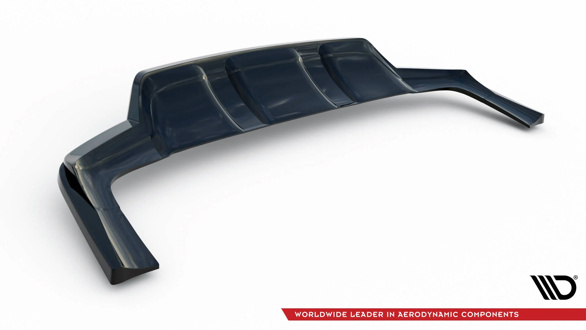 Rear Splitter (with vertical bars) Mercedes-Benz GLE SUV AMG-Line W167 / W167 Facelift - Image 7