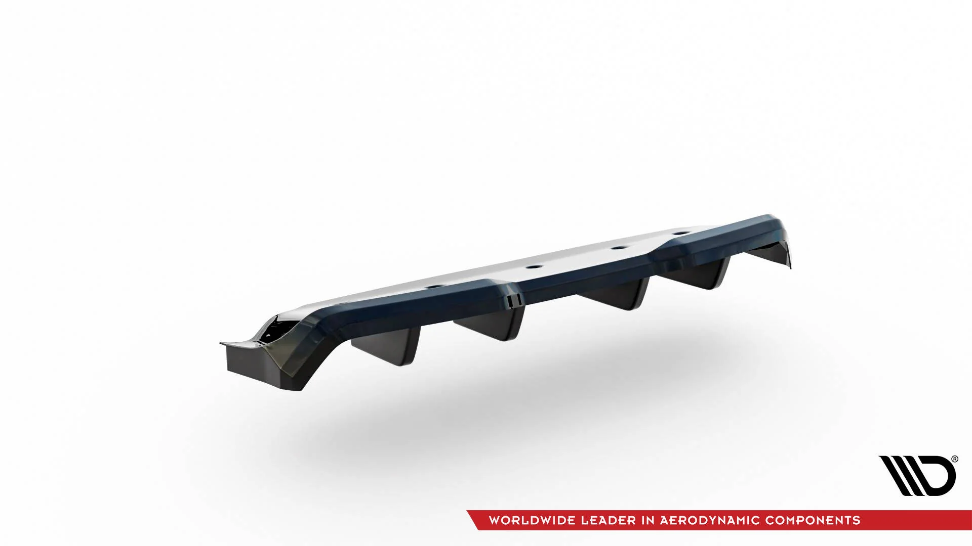 CENTRAL REAR SPLITTER (WITH VERTICAL BARS) NISSAN GTR R35 FACELIFT - Image 5