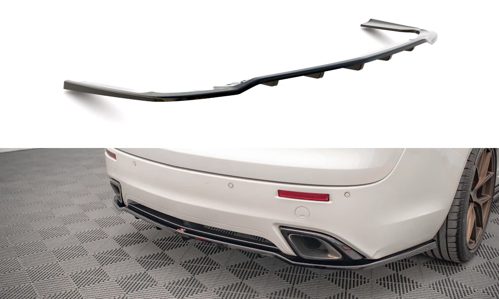 CENTRAL REAR SPLITTER (WITH VERTICAL BARS) OPEL INSIGNIA ESTATE OPC MK1