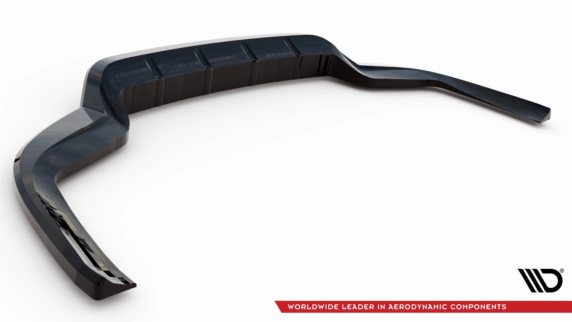 CENTRAL REAR SPLITTER (WITH VERTICAL BARS) PORSCHE PANAMERA E-HYBRID 971 FACELIFT - Image 7