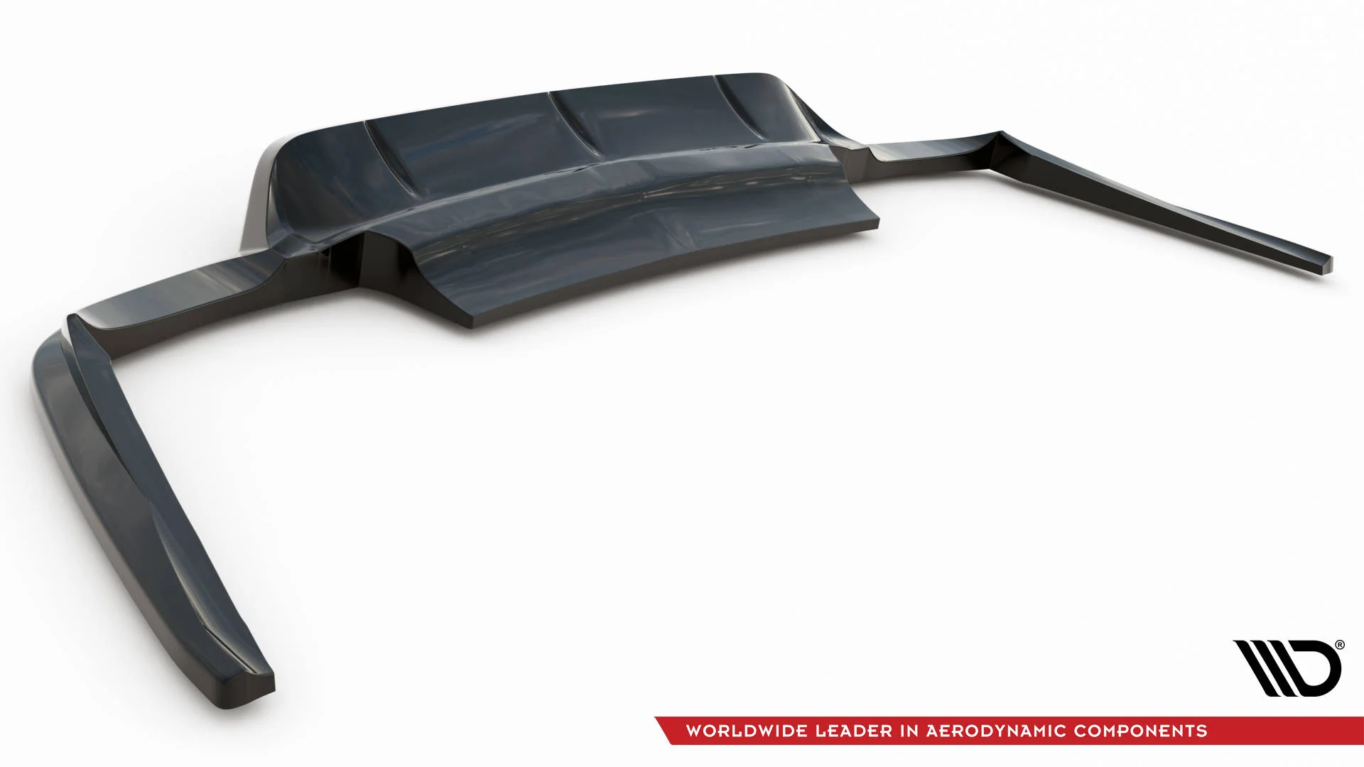 CENTRAL REAR SPLITTER (WITH VERTICAL BARS) PORSCHE PANAMERA TURBO 970 - Image 8