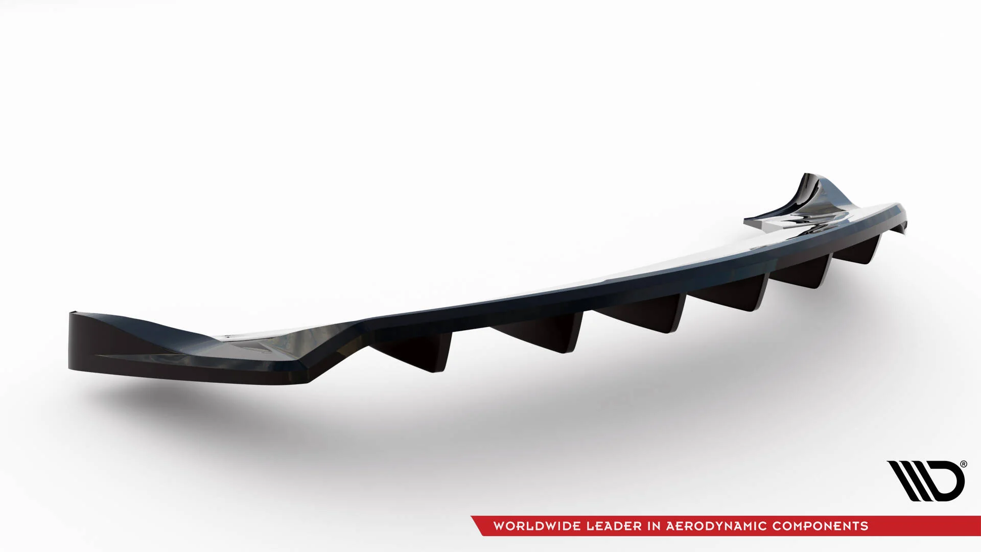 CENTRAL REAR SPLITTER (WITH VERTICAL BARS) TESLA MODEL X MK1 FACELIFT - Image 9