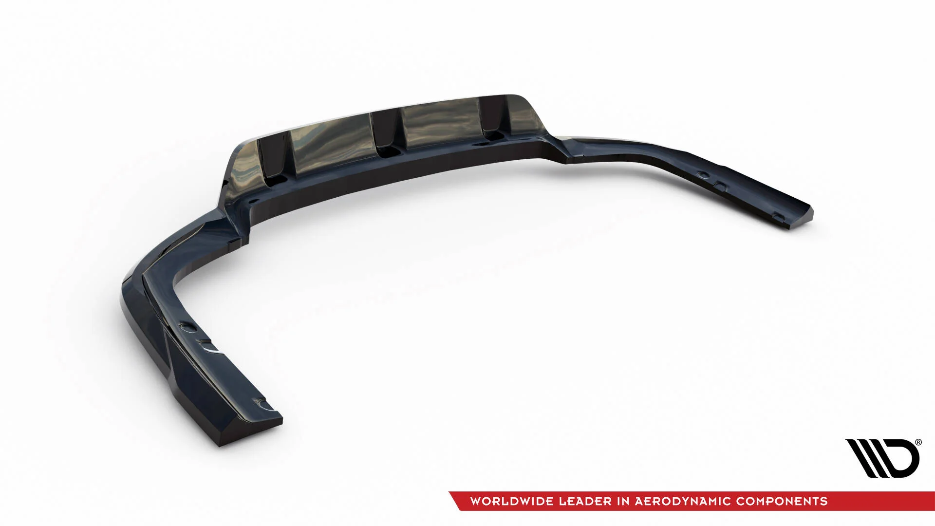CENTRAL REAR SPLITTER (WITH VERTICAL BARS) V.1 BMW X6 M-PACK G06 FACELIFT - Image 6