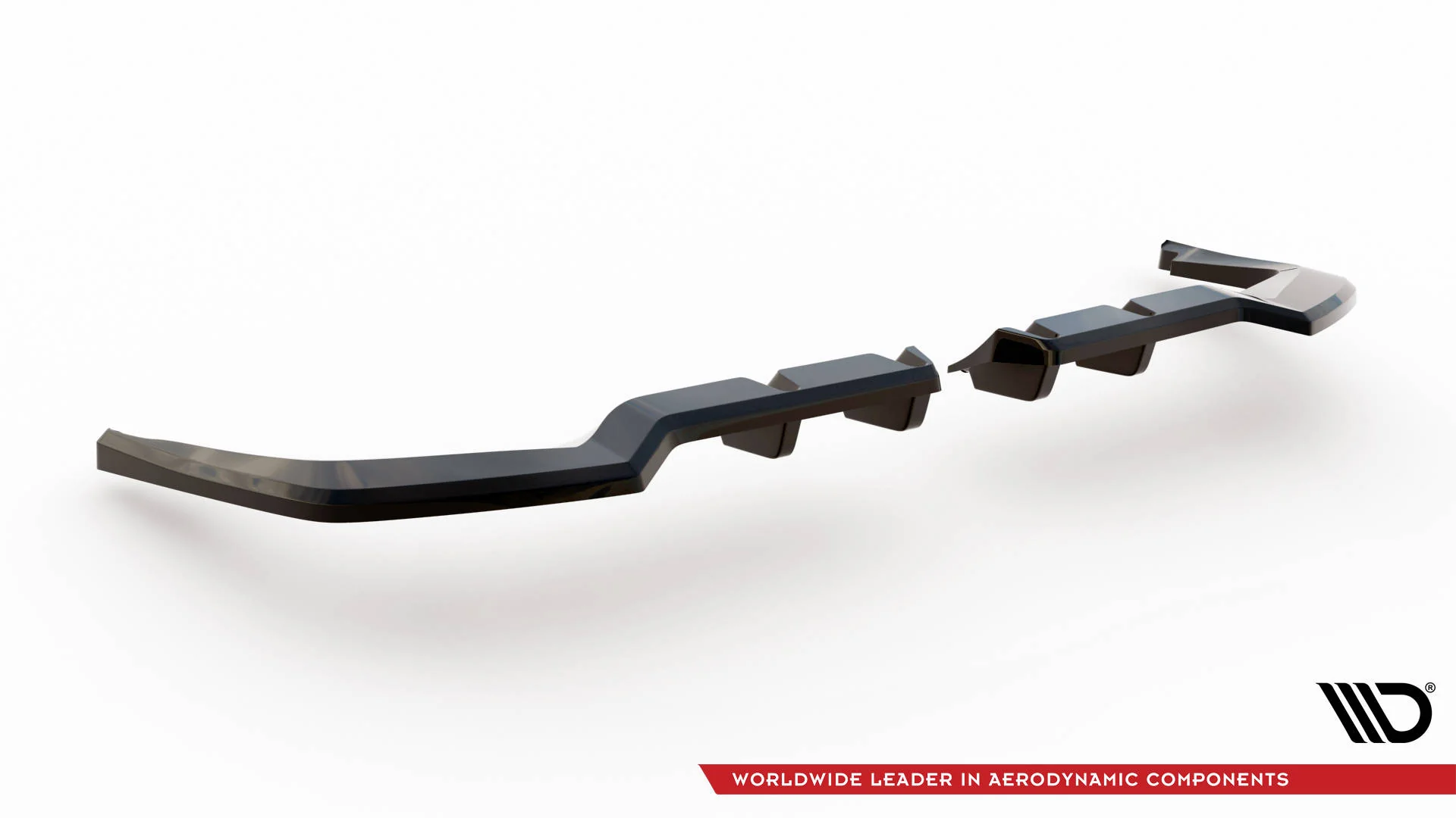 CENTRAL REAR SPLITTER (WITH VERTICAL BARS) V.1 HONDA CIVIC TYPE-R MK 11 - Image 7