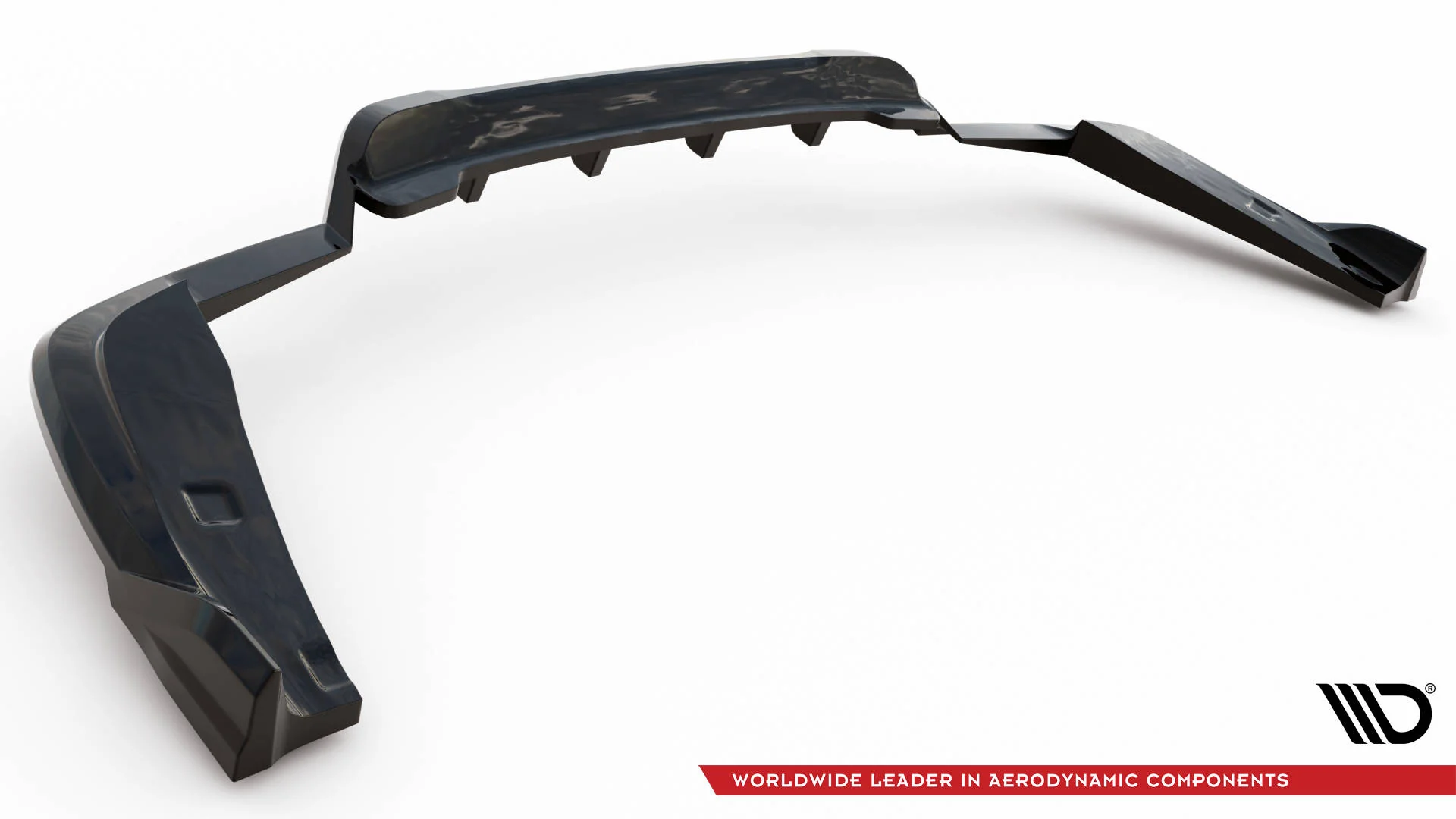 CENTRAL REAR SPLITTER (WITH VERTICAL BARS) V.2 BMW X4 M-PACK G02 - Image 5