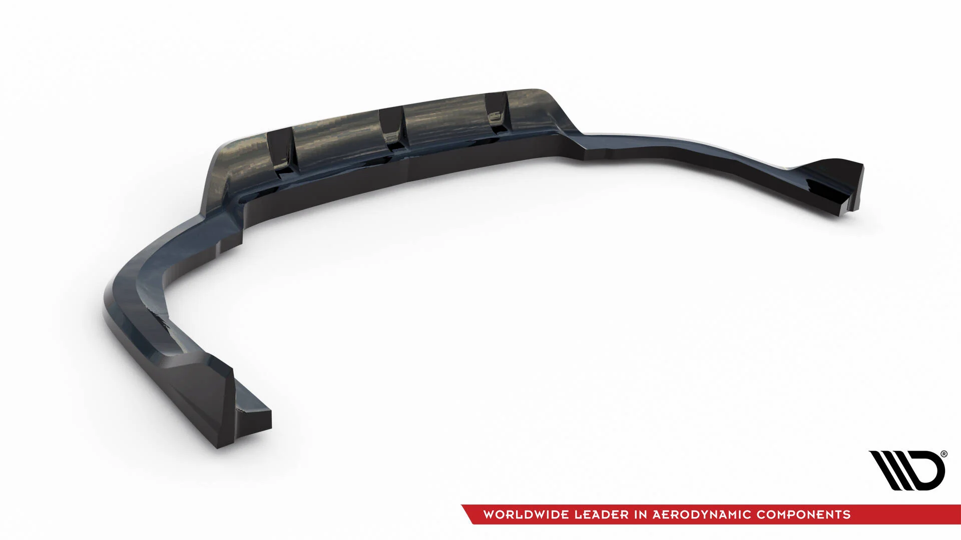 CENTRAL REAR SPLITTER (WITH VERTICAL BARS) V.2 BMW X5 M-PACK G05 FACELIFT - Image 6