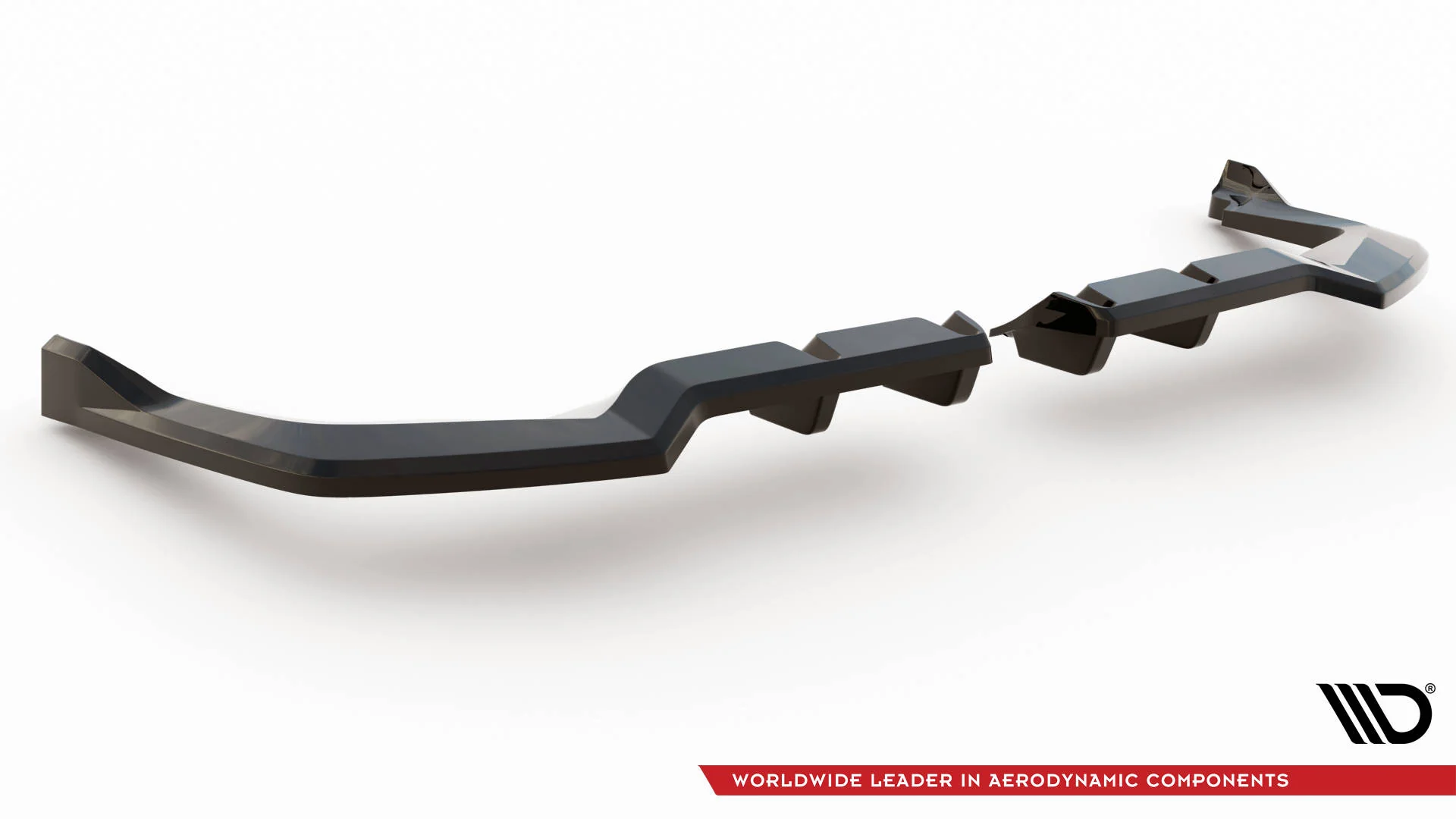 CENTRAL REAR SPLITTER (WITH VERTICAL BARS) V.2 HONDA CIVIC TYPE-R MK 11 - Image 7
