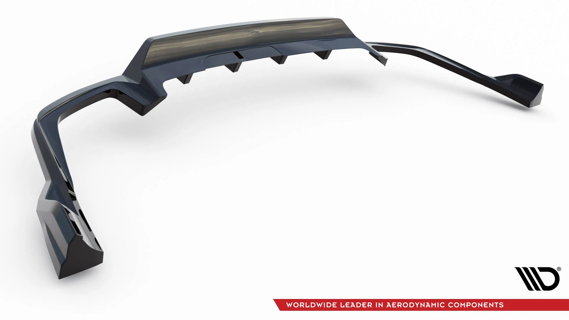 CENTRAL REAR SPLITTER (WITH VERTICAL BARS) VOLVO XC60 R-DESIGN MK2 FACELIFT - Image 6