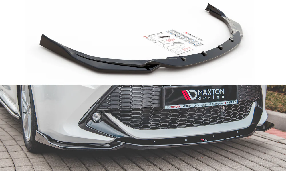 FRONT SPLITTER V.2 TOYOTA COROLLA HATCHBACK MK12