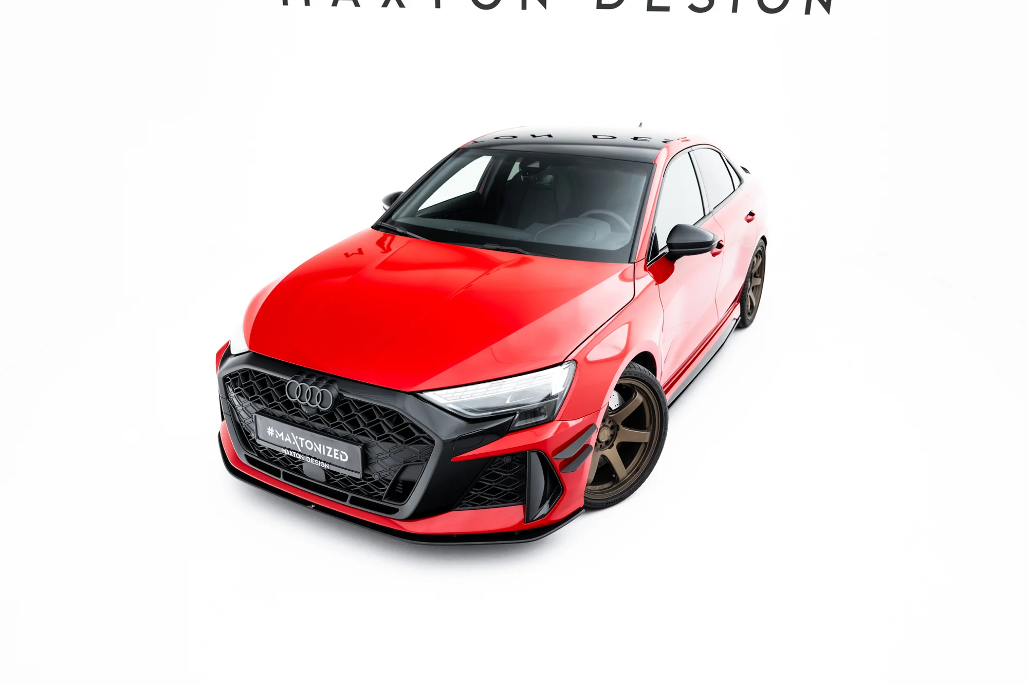 Front Bumper Wings (Canards) Audi RS3 Sedan 8Y Facelift - Image 4