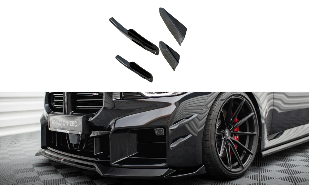 FRONT BUMPER WINGS (CANARDS) BMW M2 G87