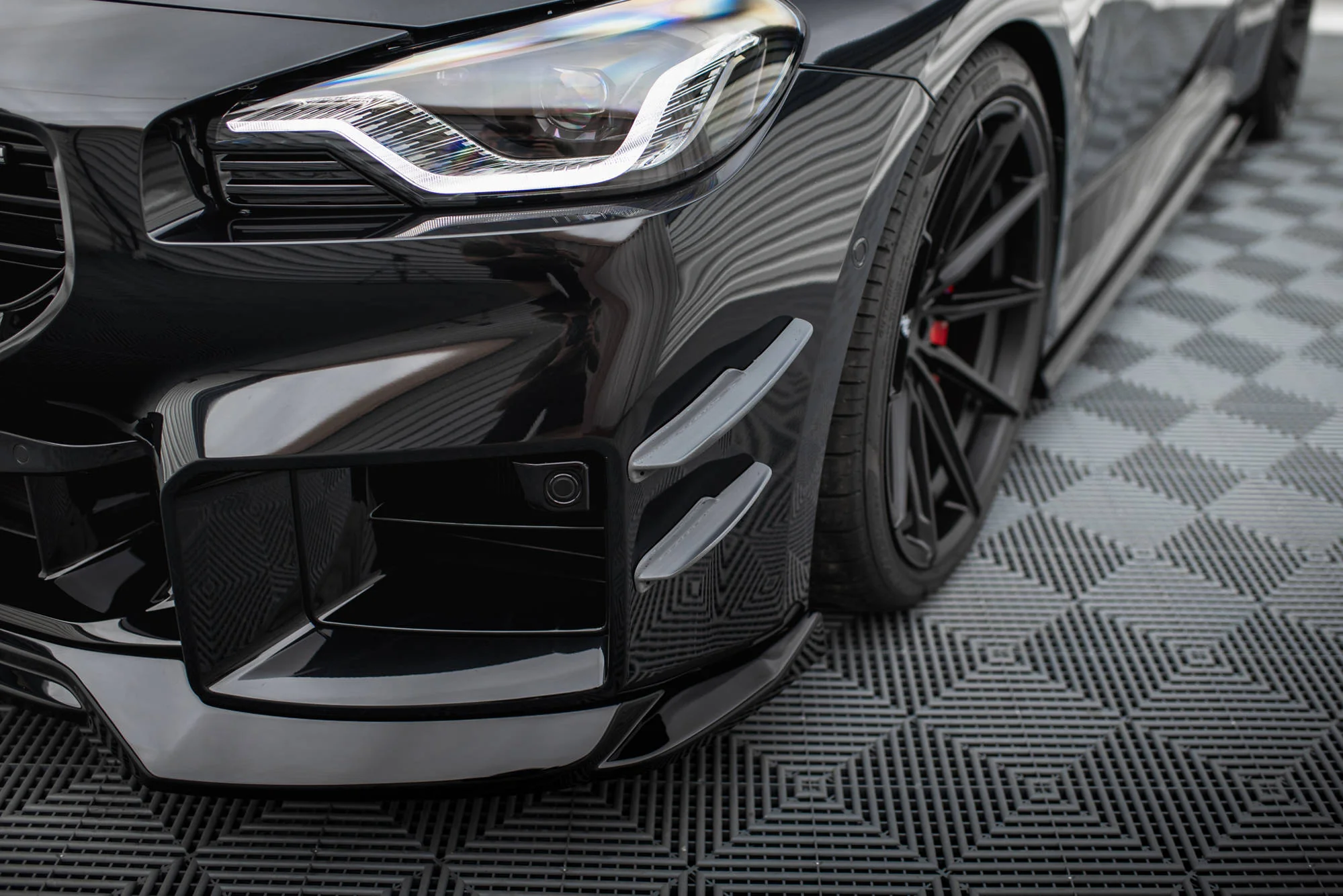 FRONT BUMPER WINGS (CANARDS) BMW M2 G87 - Image 5