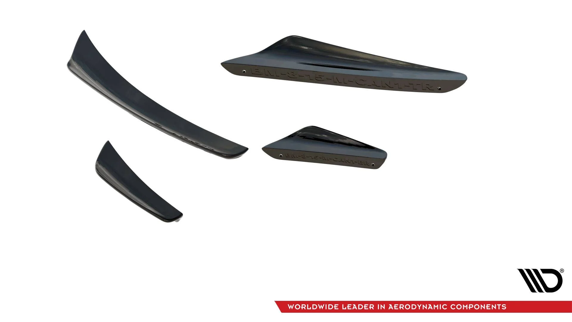 FRONT BUMPER WINGS (CANARDS) BMW M8 GRAN COUPE F93 - Image 4