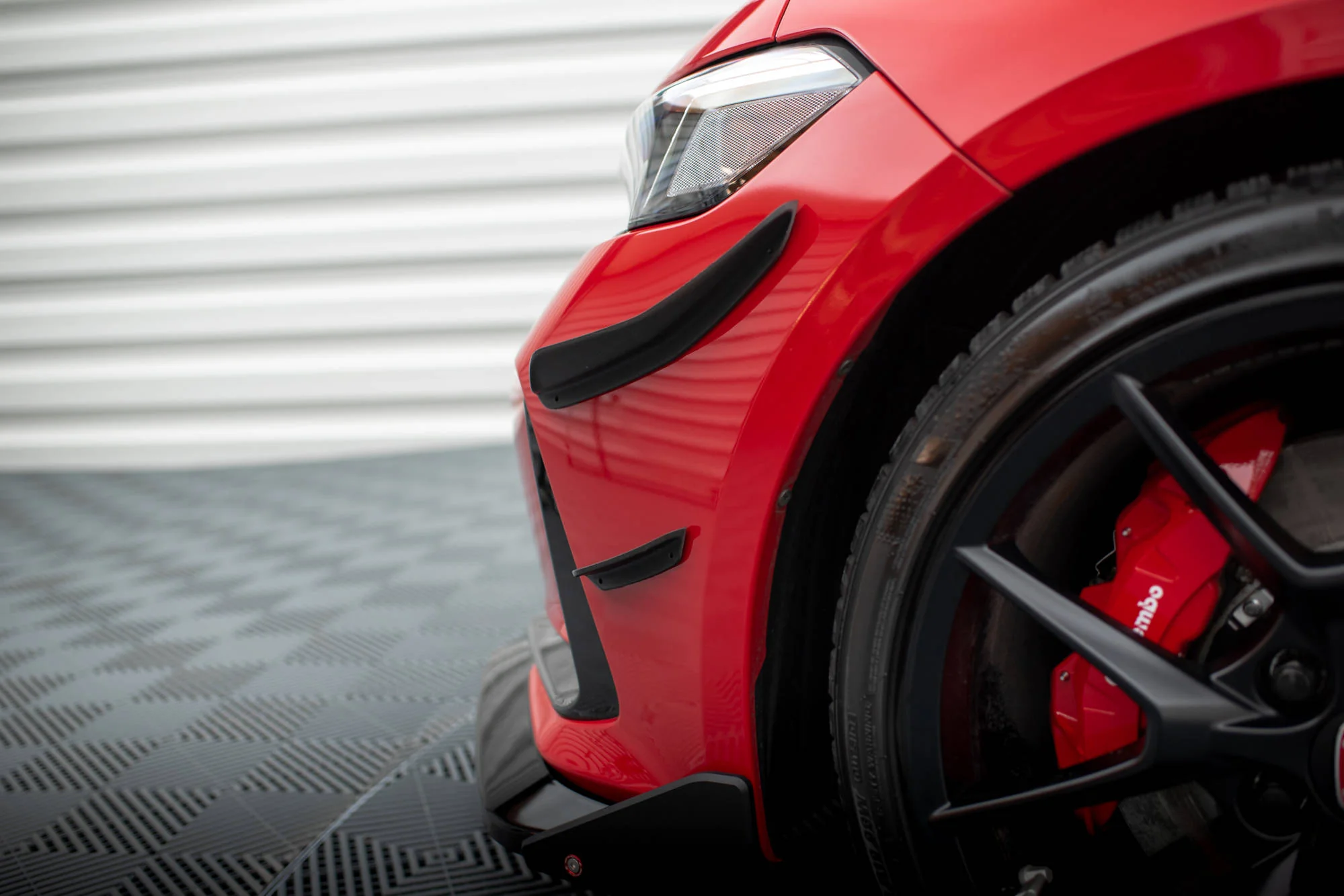 FRONT BUMPER WINGS (CANARDS) HONDA CIVIC TYPE-R MK 11 - Image 4