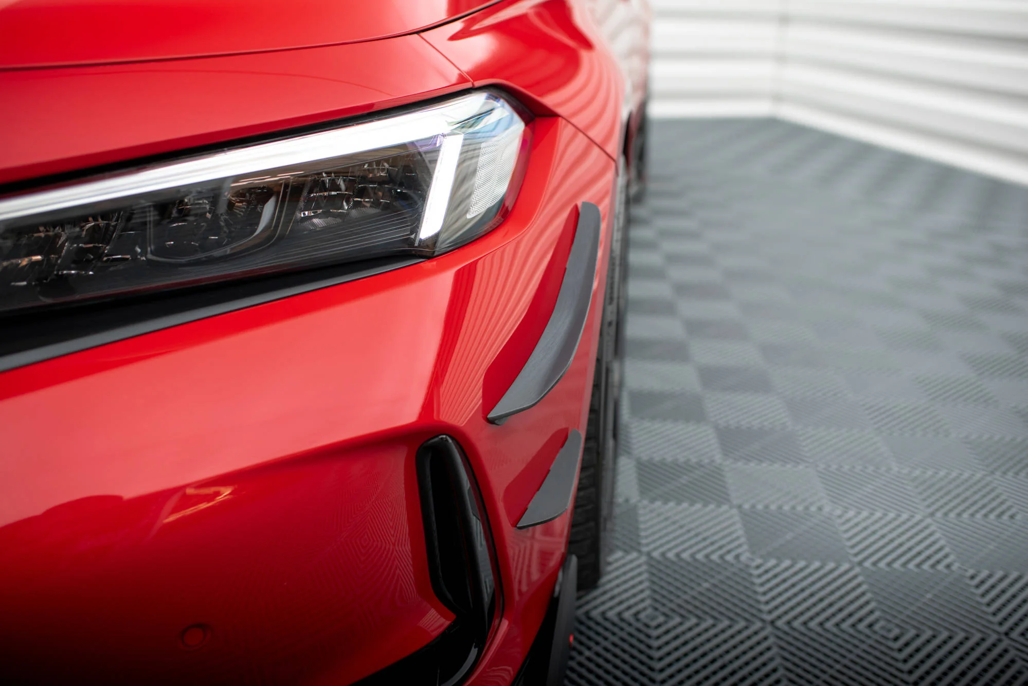 FRONT BUMPER WINGS (CANARDS) HONDA CIVIC TYPE-R MK 11 - Image 5