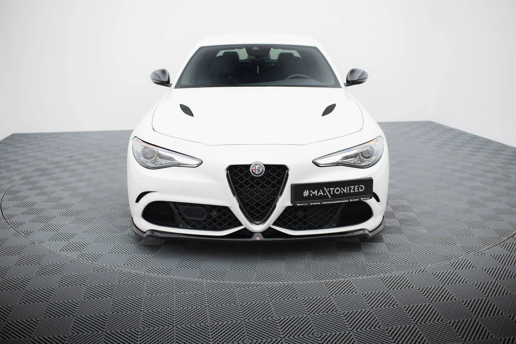 FRONT SPLITTER ALFA ROMEO GIULIA QUADRIFOGLIO - Image 2