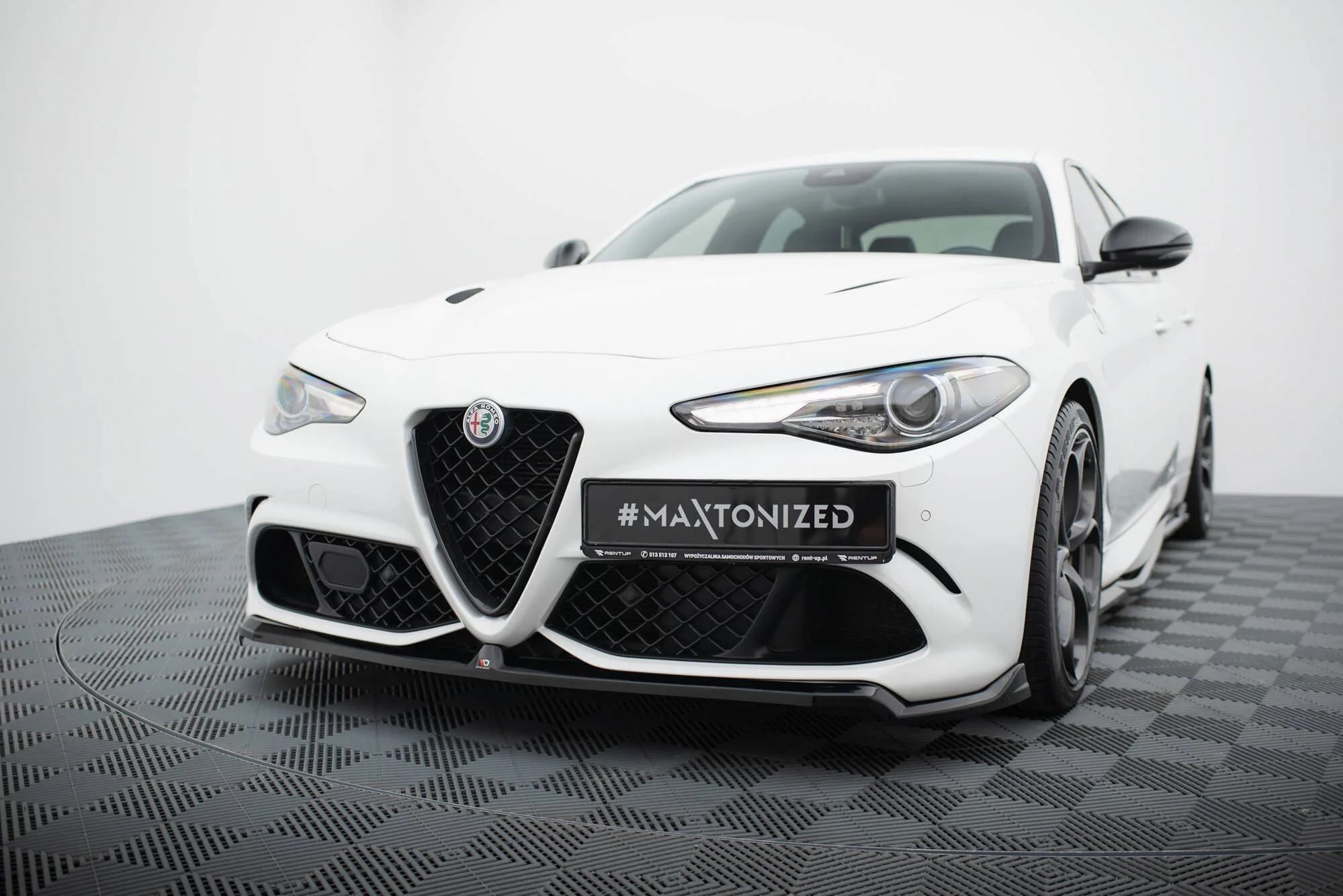 FRONT SPLITTER ALFA ROMEO GIULIA QUADRIFOGLIO - Image 3