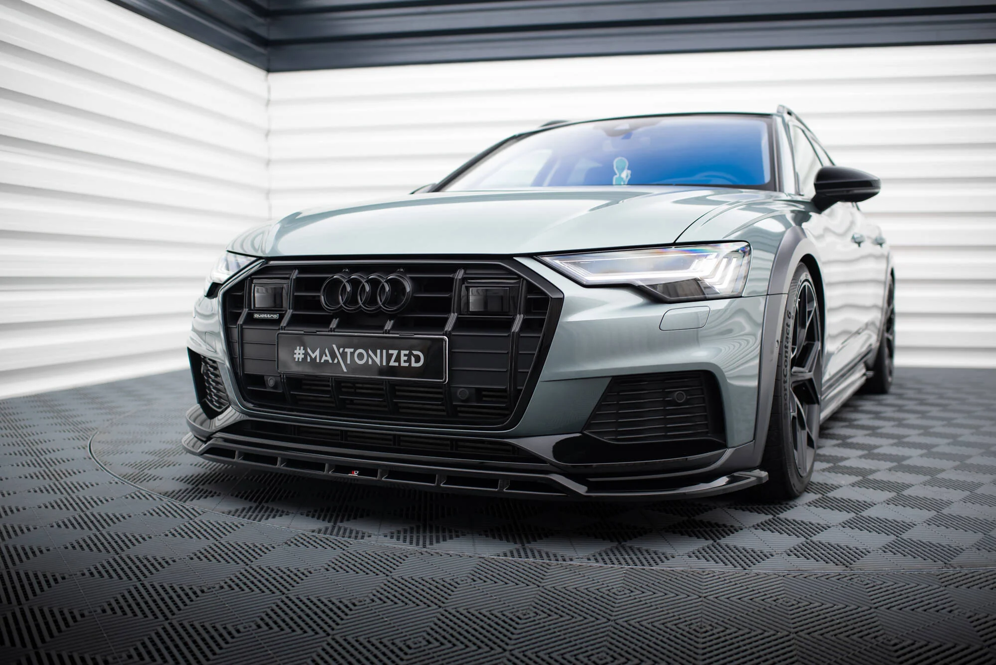 FRONT SPLITTER AUDI A6 ALLROAD C8 - Image 3
