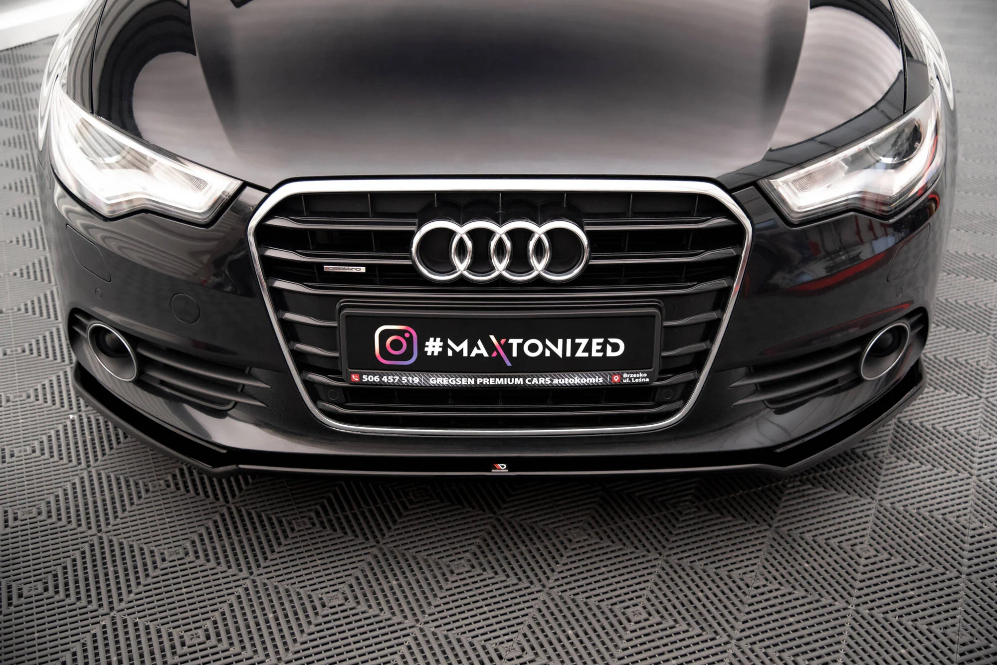 FRONT SPLITTER AUDI A6 C7 - Image 4