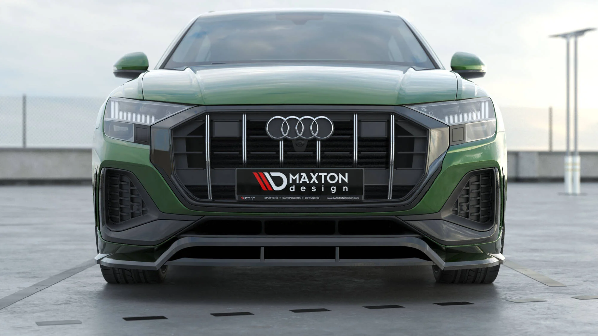 Front Splitter Audi Q8 Mk1 Facelift - Image 2