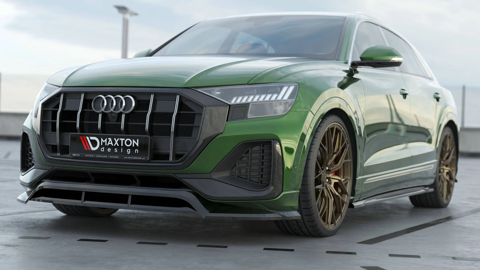 Front Splitter Audi Q8 Mk1 Facelift - Image 3