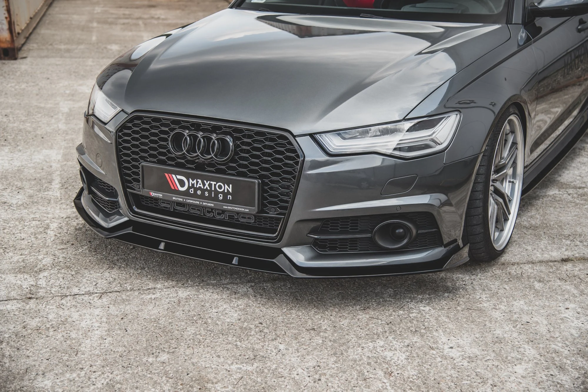 FRONT SPLITTER AUDI S6 / A6 S-LINE C7 FL - Image 3
